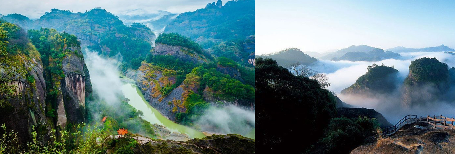 世界名茶大红袍产地武夷山，景色太迷人超桂林山水