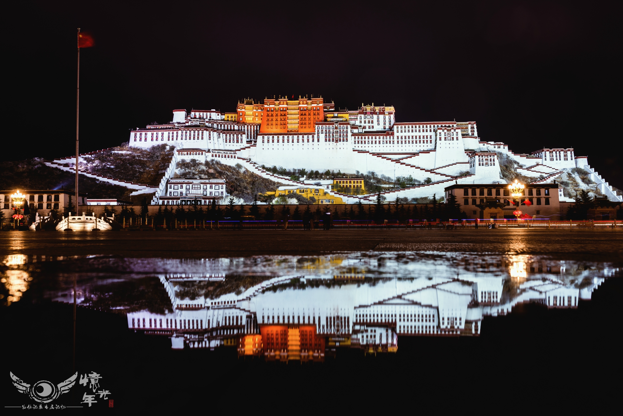 西藏拉萨布达拉宫日出图片素材_免费下载_jpg图片格式_VRF高清图片500653384_摄图网