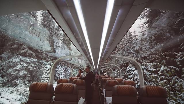 The Rocky Mountaineer Train