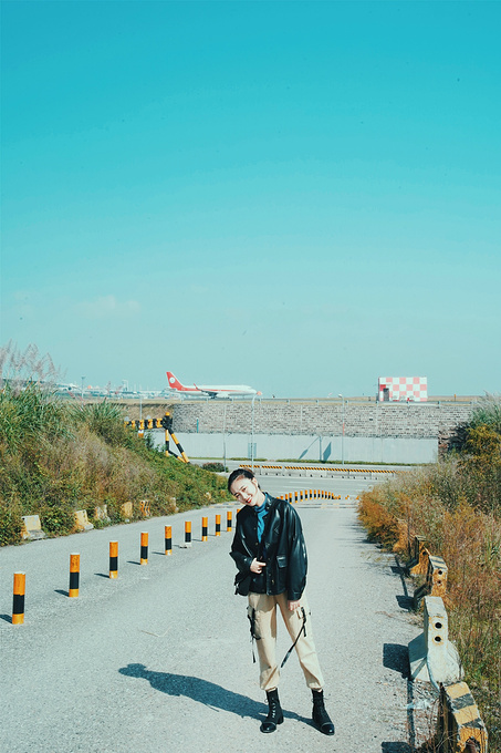 江北机场拍飞机图片