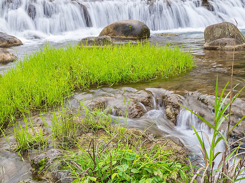 翠谷瀑布旅游景点图片