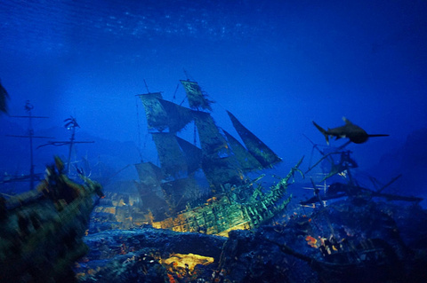 加勒比海盗——沉落宝藏之战旅游景点攻略图
