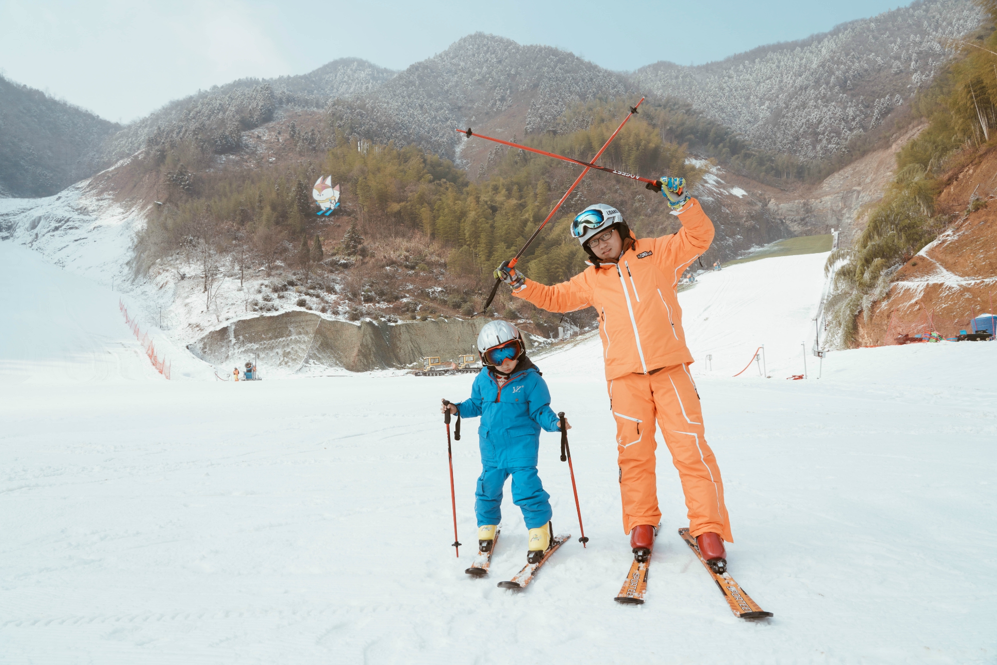 Skiing with young children - The Snow School