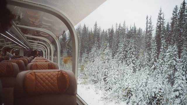 The Rocky Mountaineer Train