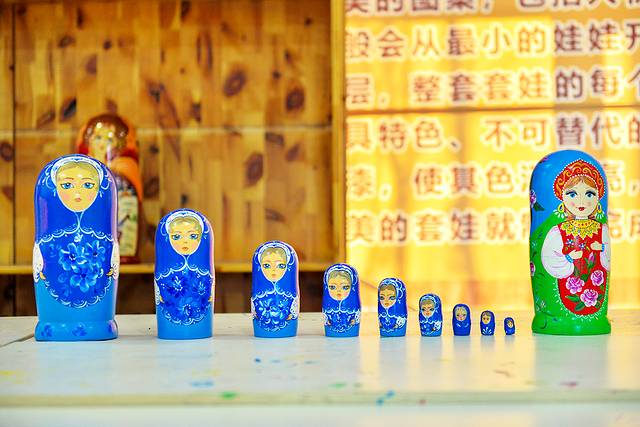 满洲里套娃景区