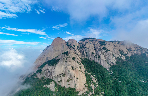 天柱山旅游景点攻略图