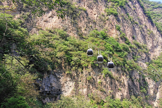 百里峡天梯栈道