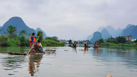 遇龙河漂流旅游景点攻略图