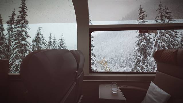The Rocky Mountaineer Train