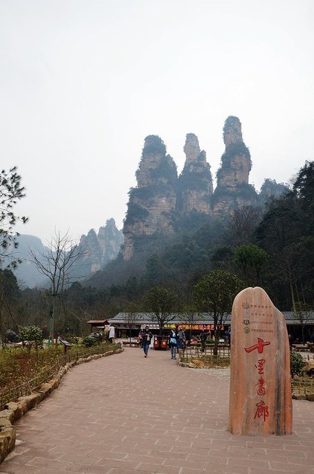 天子山风景区图片