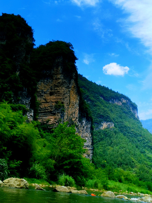 九畹溪风景区图片