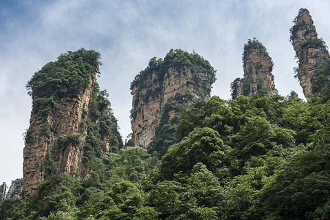 袁家界景区旅游景点攻略图