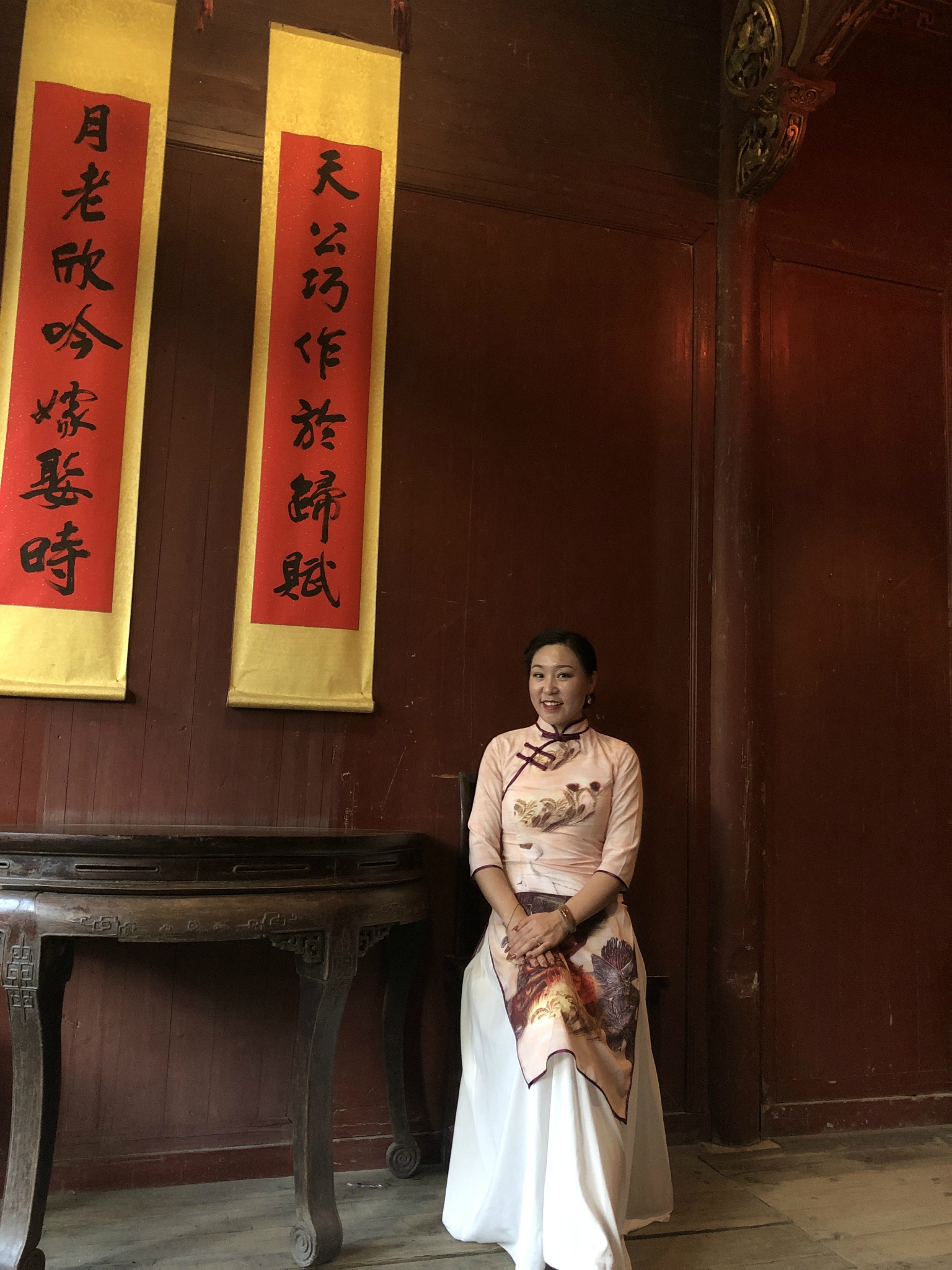 这就是篁岭古村中最有名的“五桂堂”。从“树和堂”你就能知道，小小的篁岭古村，原来还是个藏龙卧虎之地