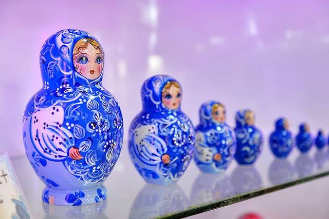 满洲里套娃景区