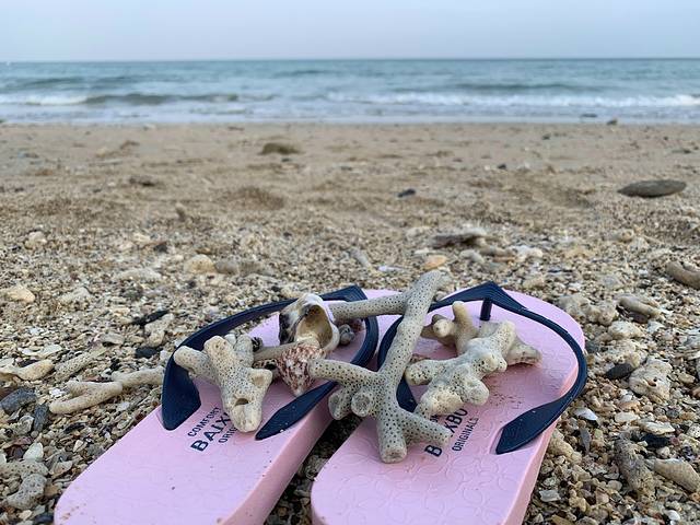 涠洲岛贝壳沙滩