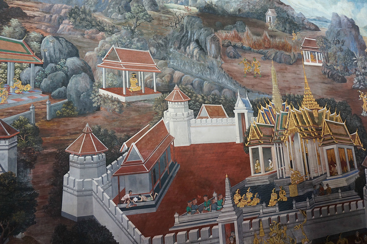 "曼谷的玉佛寺是曼谷最有名的景点了，无论是中国游客还是国外游客，去曼谷第一个想去的就是玉佛寺和大..._玉佛寺"的评论图片