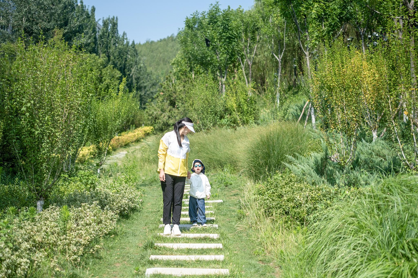 济南茂岭山山体公园图片