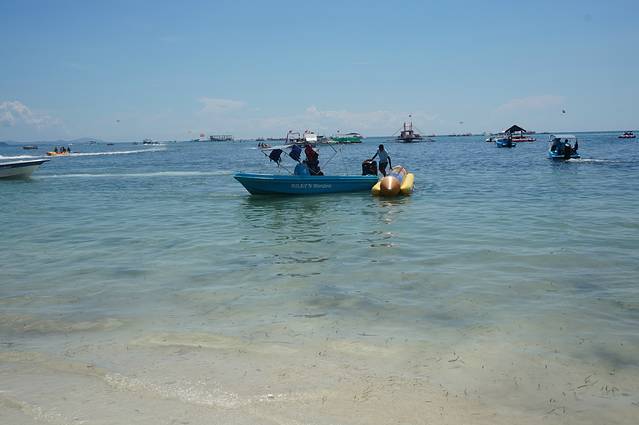 长滩岛香蕉船体验