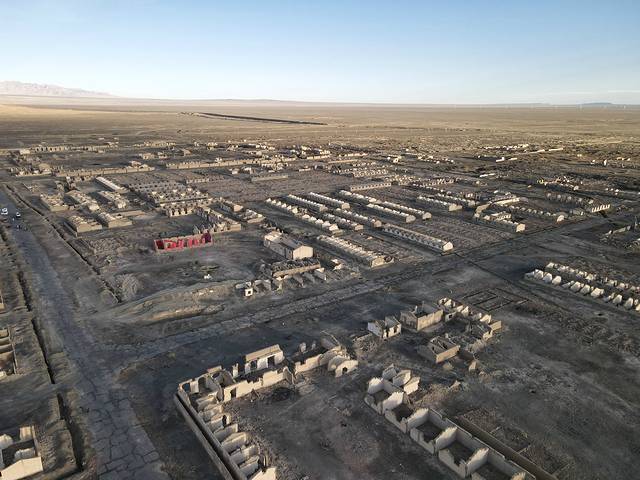 冷湖石油基地遗址