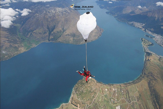 Skydive皇后镇高空跳伞旅游景点图片