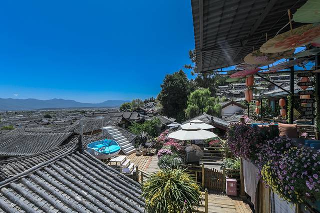 阅古楼空中观景旅拍餐厅