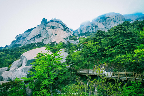 天柱山旅游景点攻略图