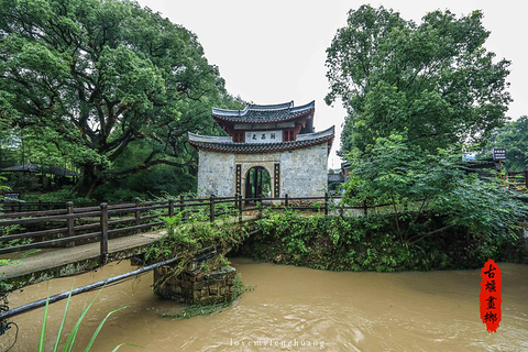 古堰画乡景区旅游景点攻略图