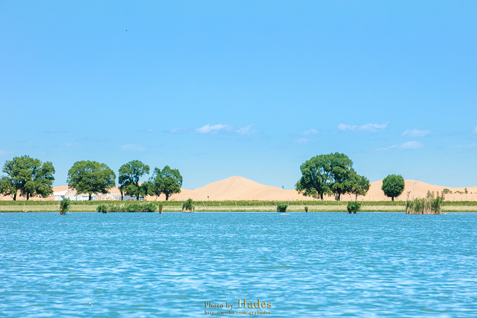 七星湖沙漠风景区图片