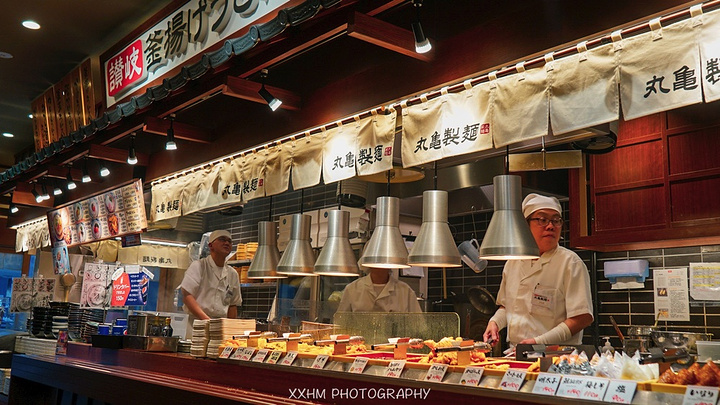 "晚餐来到东京的丸龟制面，点菜方法和我们北京是一样的，所以完全不会陌生_Marugame Seimen Sunshine Alta"的评论图片