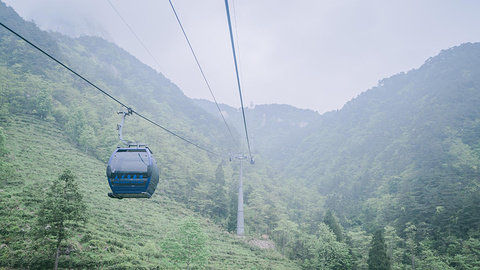 天柱山旅游景点攻略图