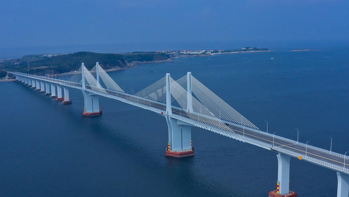 大连星海跨海大桥|摄影|风光摄影|明贺 - 原创作品 - 站酷 (ZCOOL)