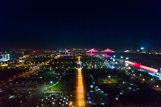 鄂尔多斯夜景图片