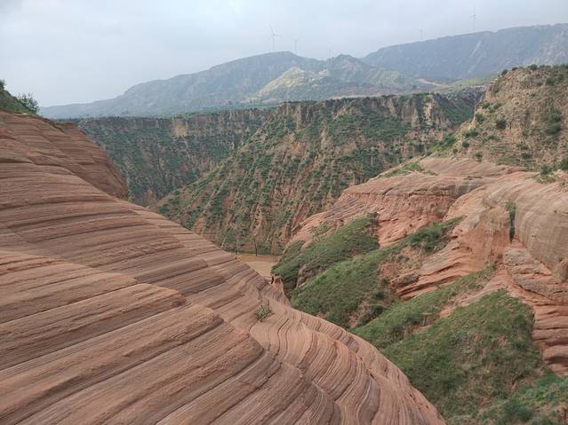 丹霞地貌时光岩风景区