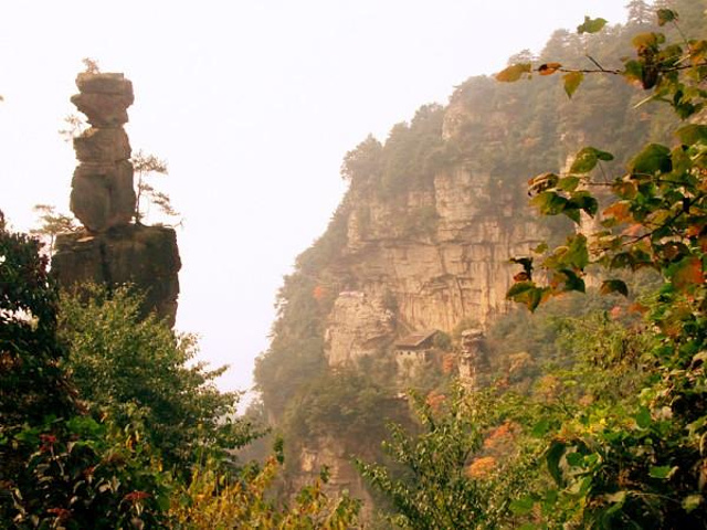 "继续往前走就到了美丽的大峡谷——金鞭溪到了住所感觉还可以，没有想象中的那么差_中国张家界世界地质公园"的评论图片