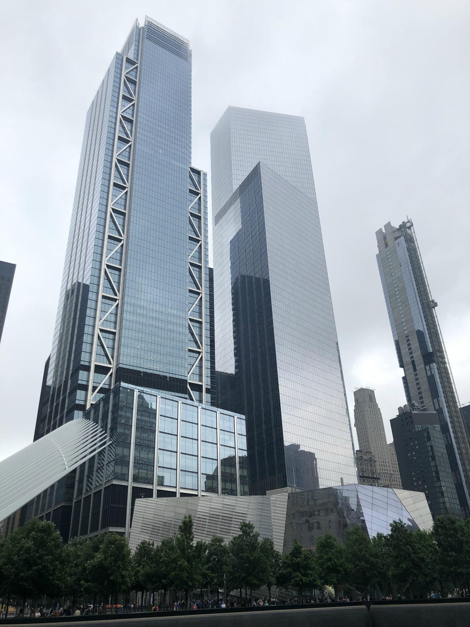 2022纽约世贸大厦游玩攻略,可惜天气不佳,看不到外面的