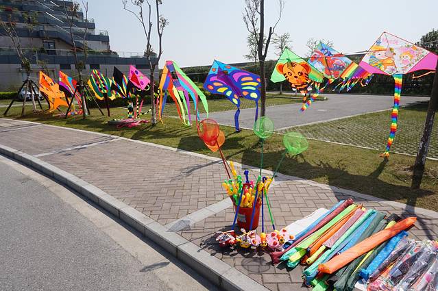 滴水湖露营烧烤区
