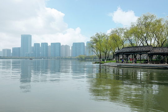 柯桥水上旅游巴士旅游景点图片