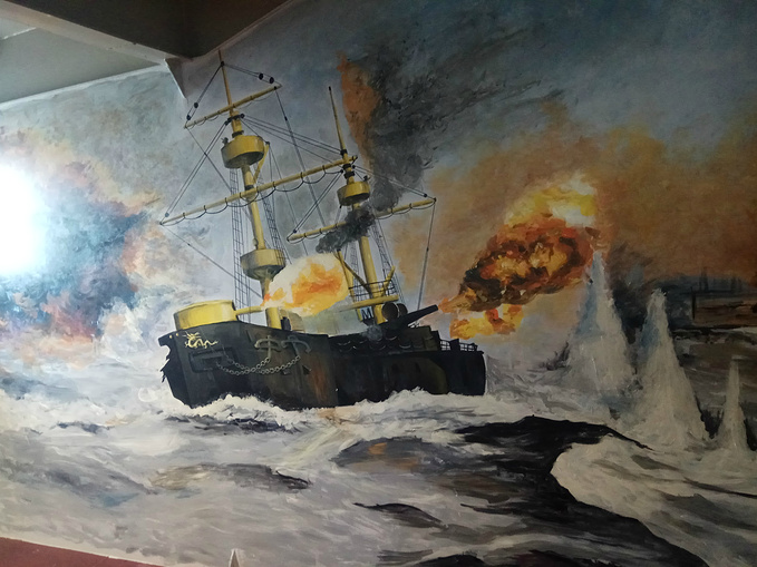 浴血甲午水兵与军舰大清重器——定远舰