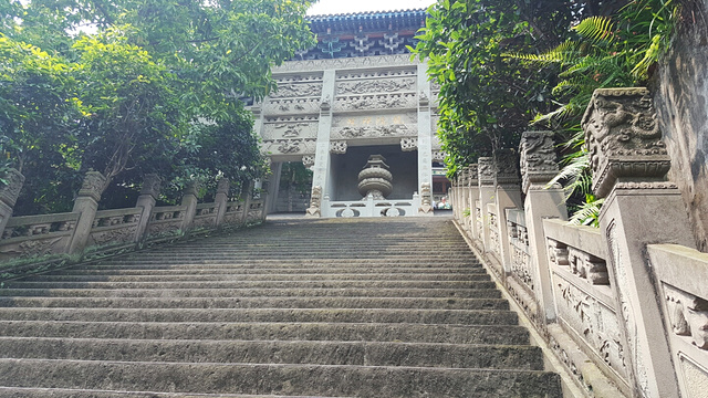 磁器口古镇-宝轮寺旅游景点图片