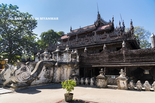 金色宫殿僧院  (Shwenandaw Kyaung)旅游景点图片