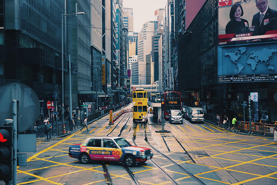 香港叮叮车旅游景点图片
