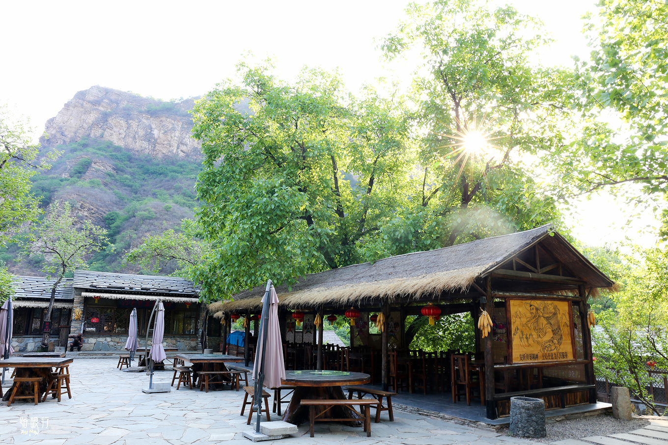 北京自驾丨隐居于山间黄栌花开过一个粉色的周末
