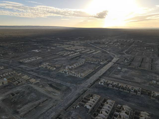 冷湖石油基地遗址