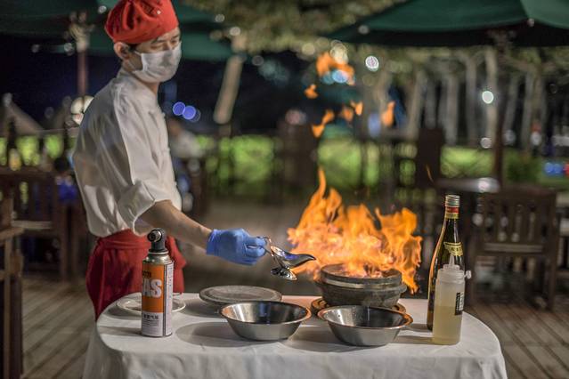 三亚亚龙湾万豪度假酒店·鱼吧海鲜餐厅