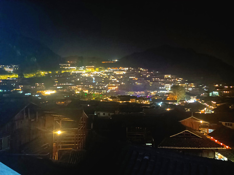 西江夜景的图片