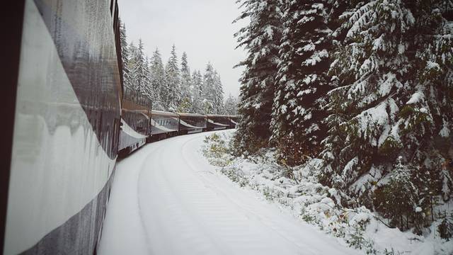 The Rocky Mountaineer Train