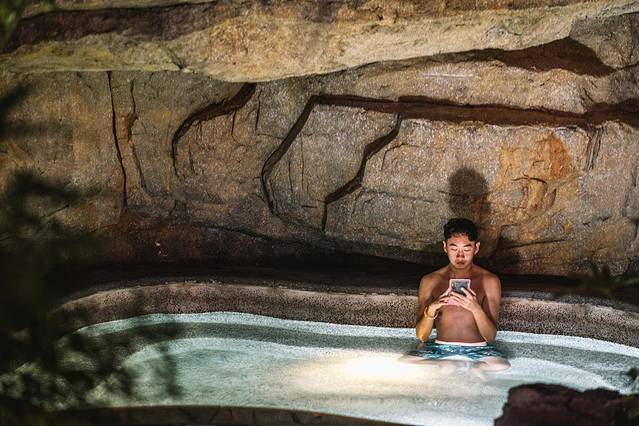 海口观澜湖火山温泉谷