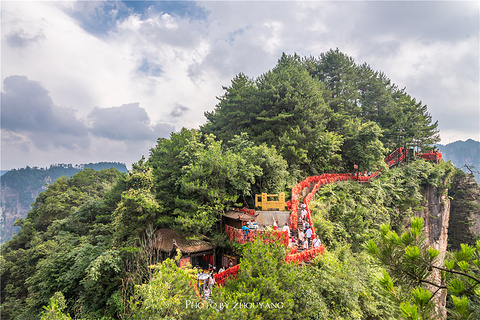 袁家界景区旅游景点攻略图