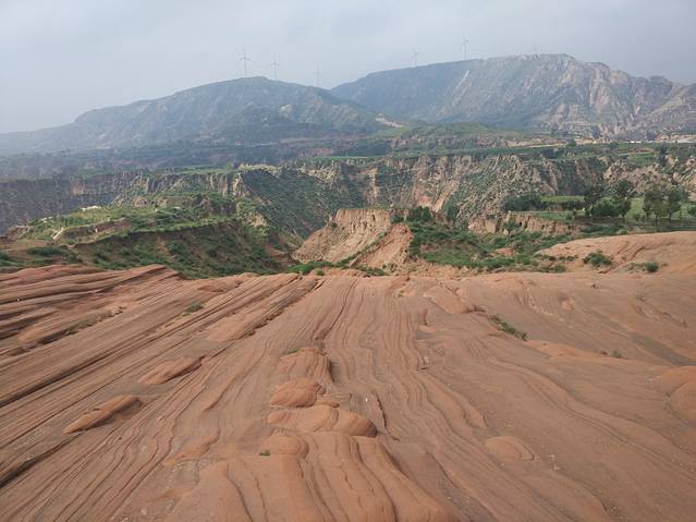 丹霞地貌时光岩风景区