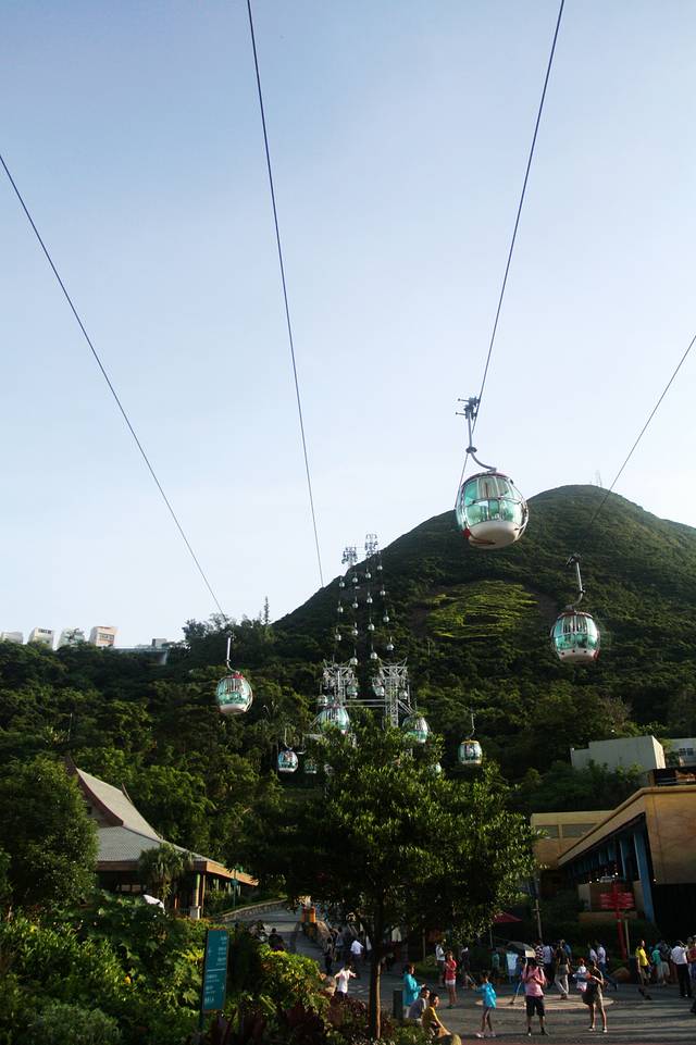 香港海洋公园缆车